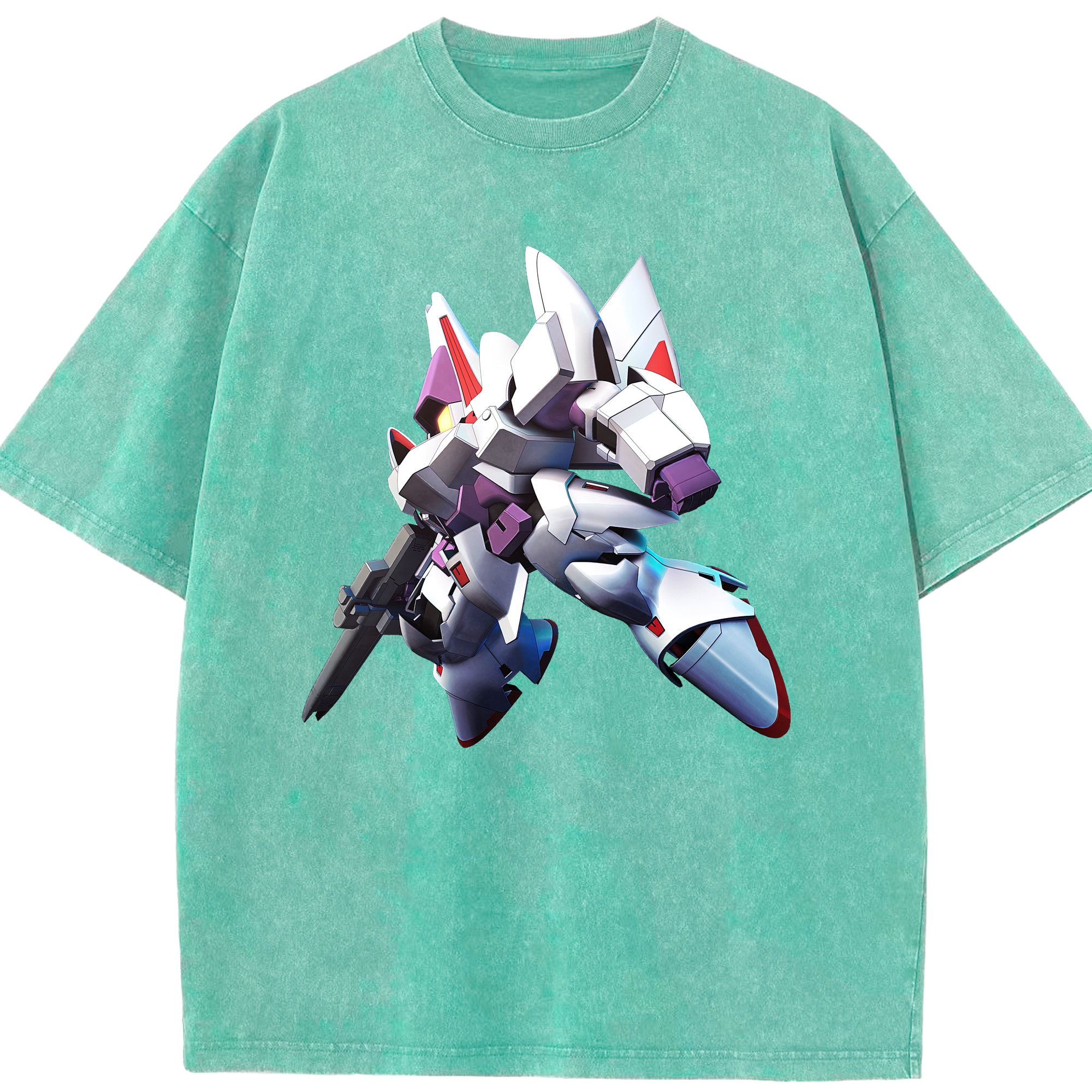 （画像用） 機動戦士ガンダム Mobile Suit Gundam 綿100% ヴィンテージ風 半袖Tシャツ（フロントプリント）